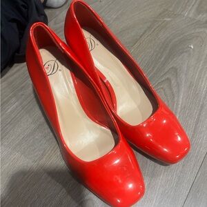 Marshalls Vibrant Red Heels